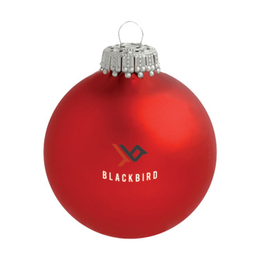 Logotrade promotional product picture of: Christmas Bauble Ø 6 cm - Made in Europe